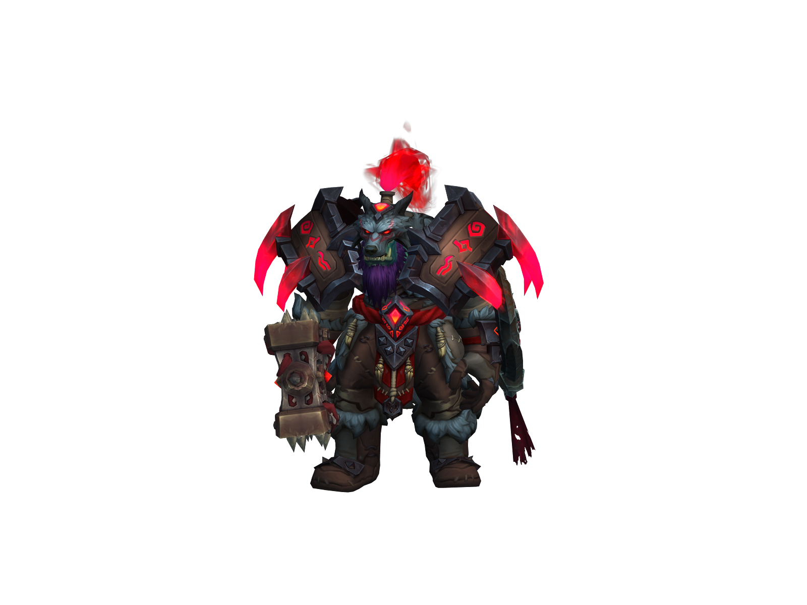 Гхола 3D character render