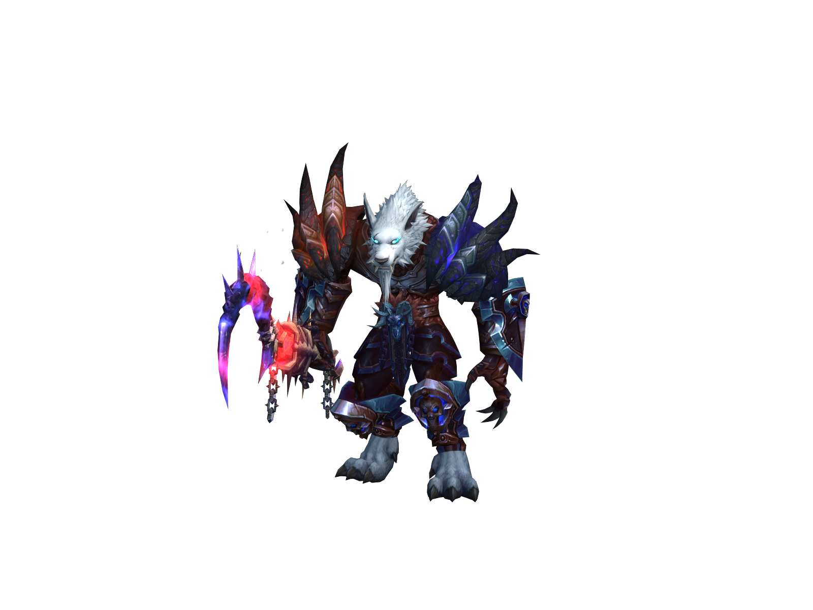 Фитчер 3D character render