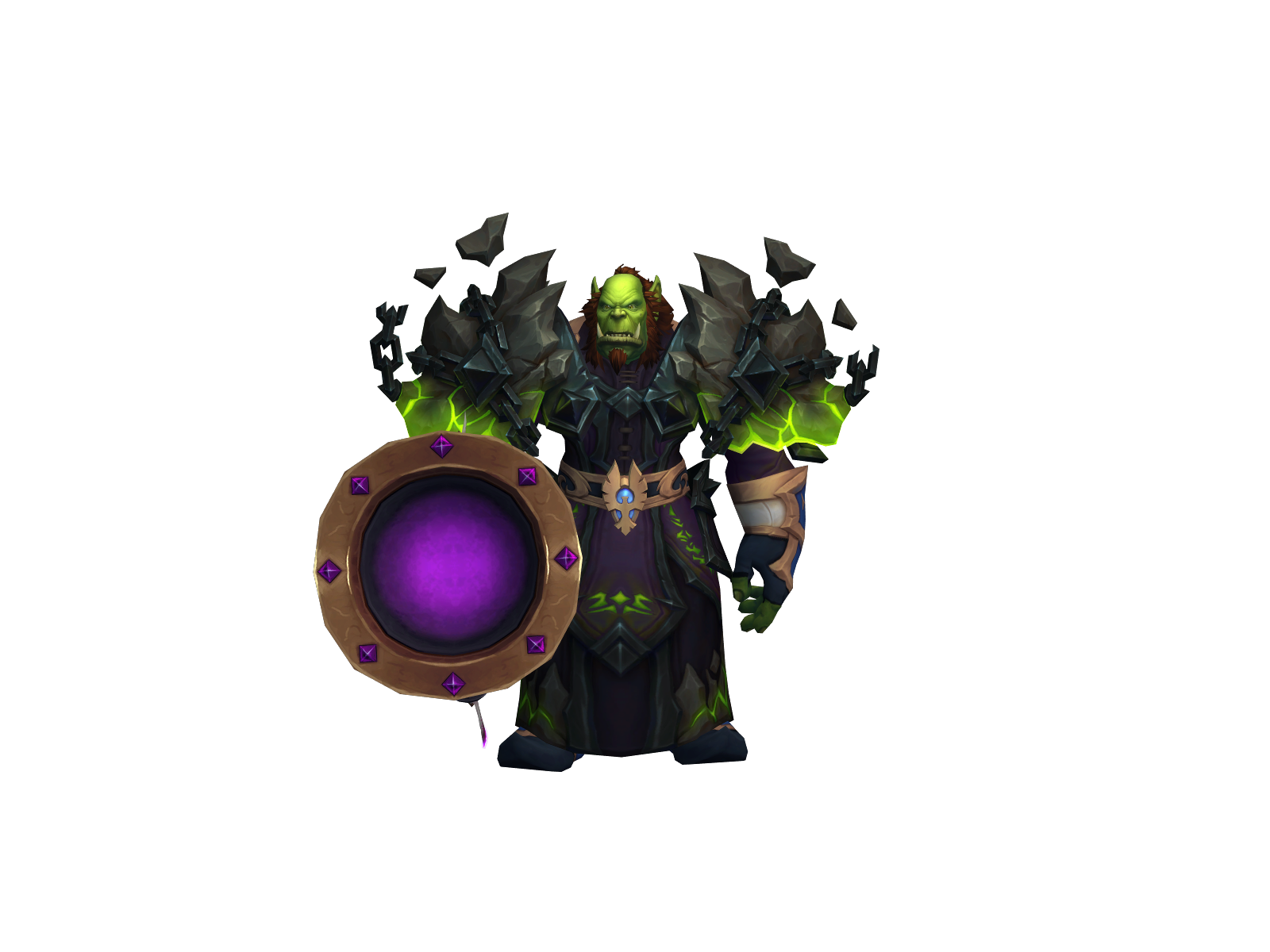 Гуслин 3D character render