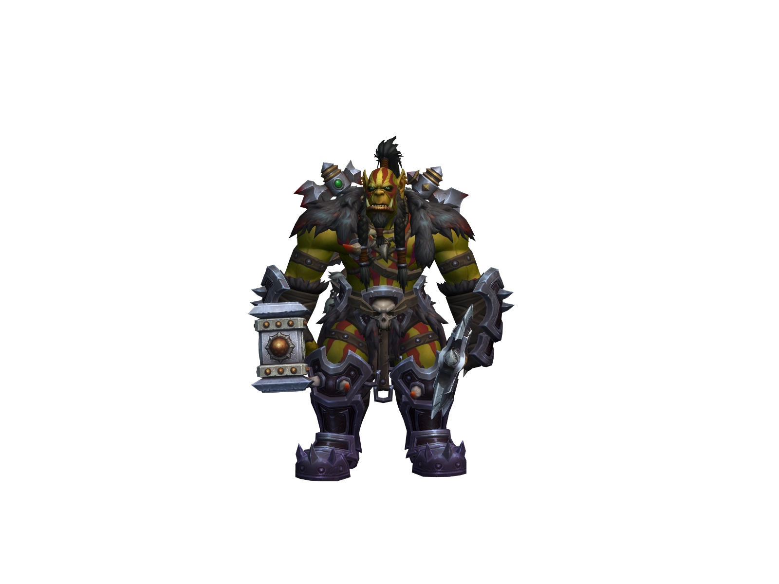 Дрекстар 3D character render