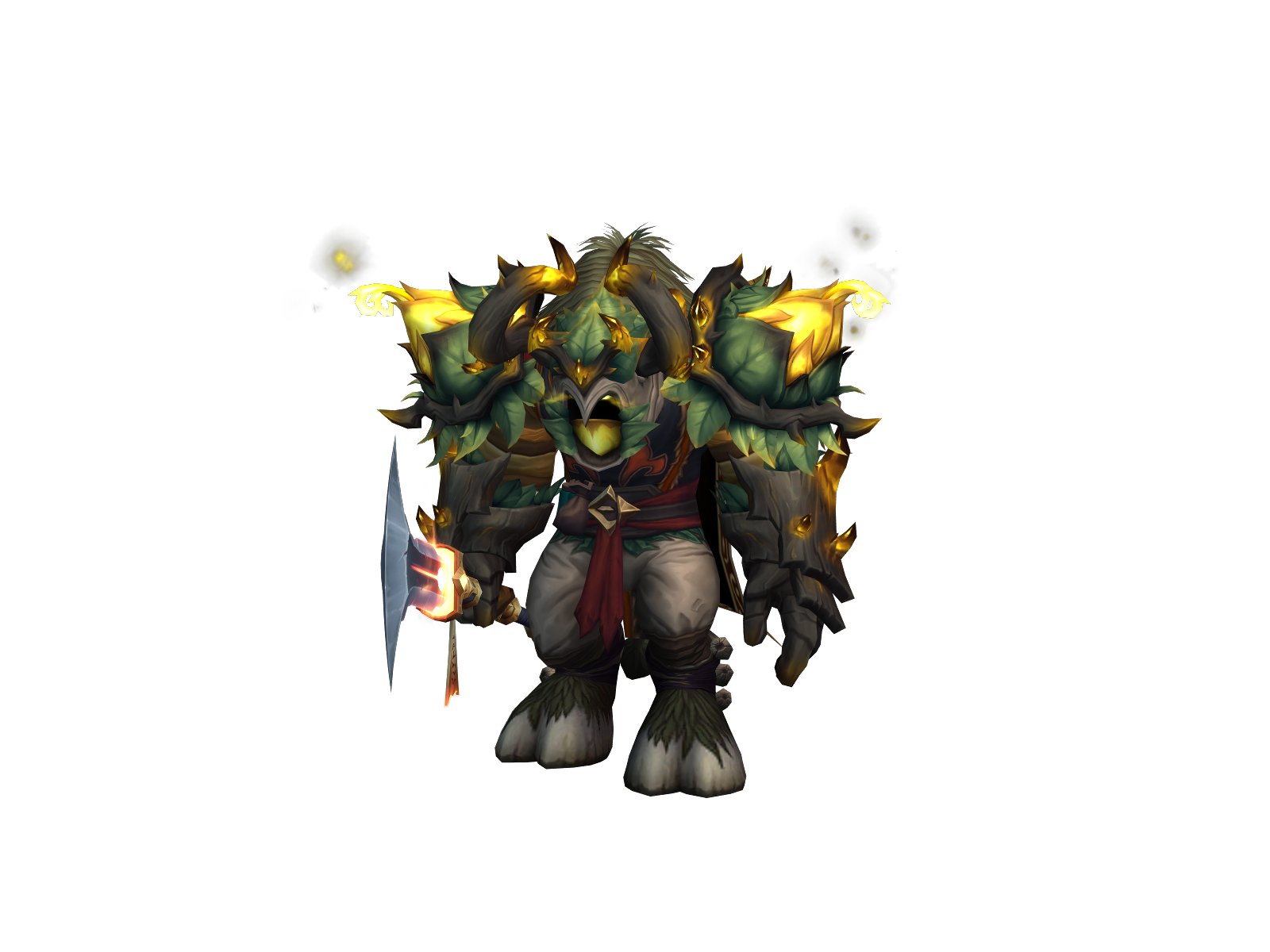 Дуркем 3D character render