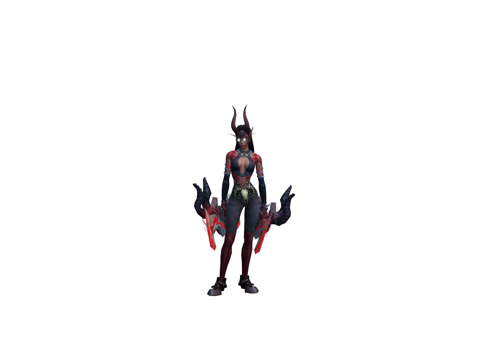 Дикаякошька 3D character render