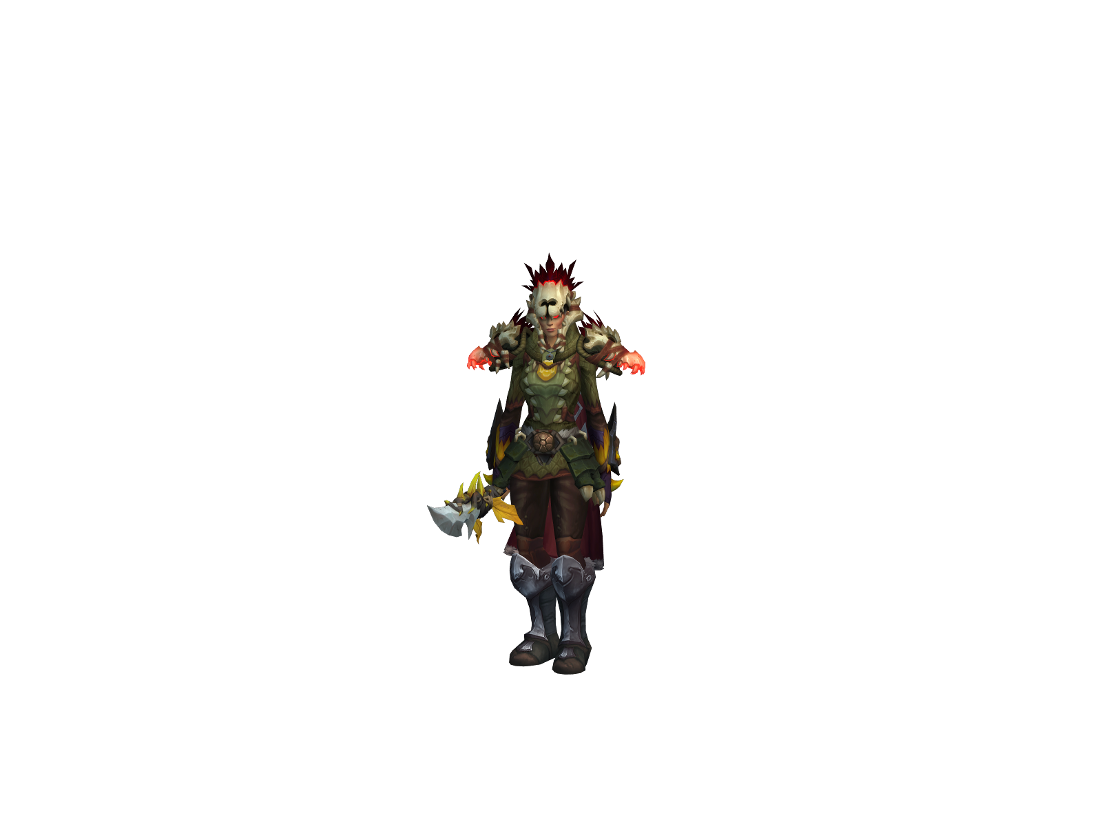 Ринейс 3D character render