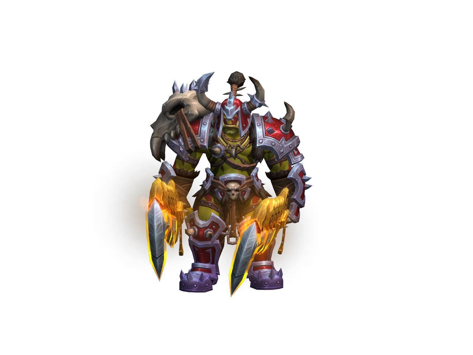 Зарак 3D character render
