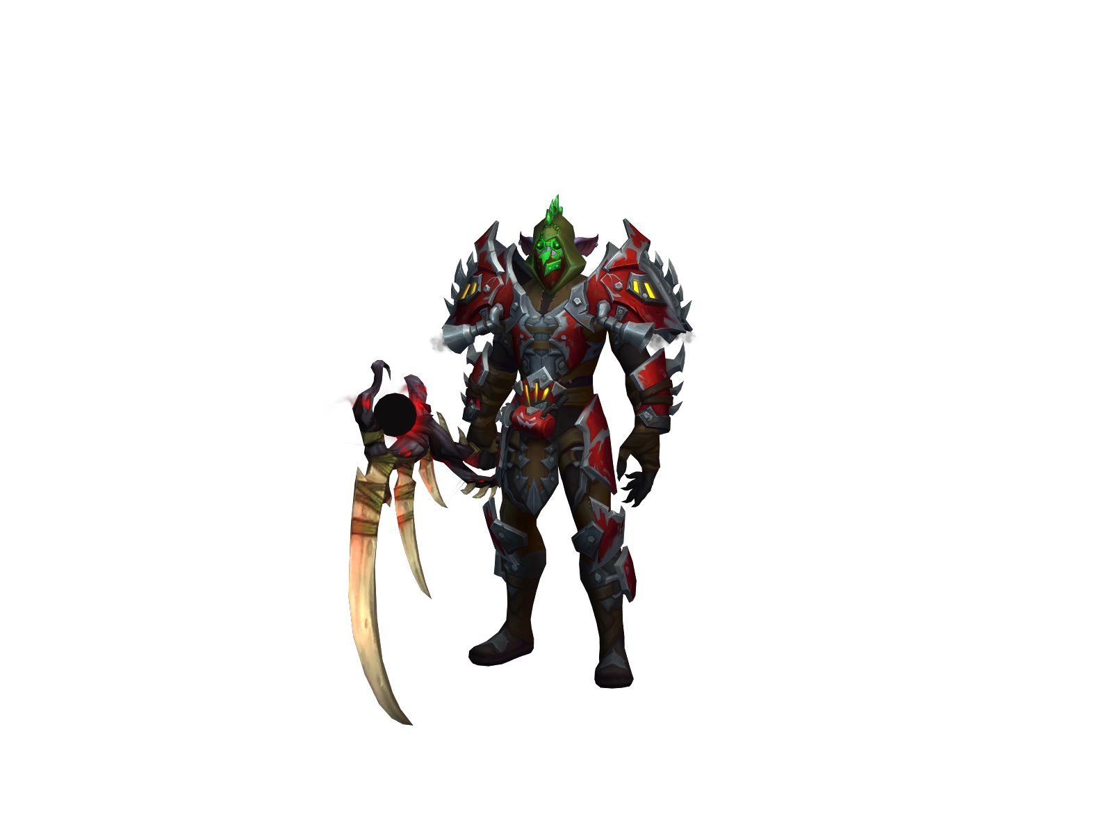 Сэнычдру 3D character render