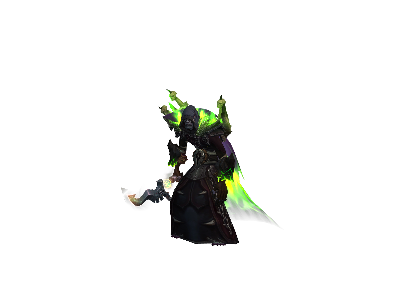 Визери 3D character render
