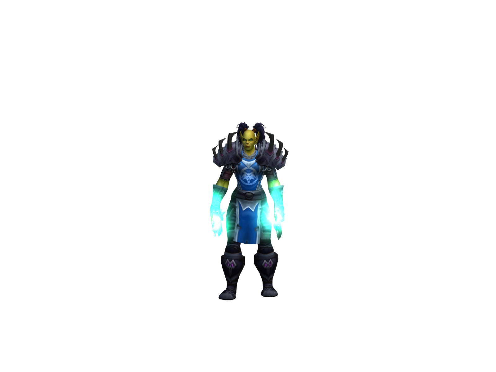 Хрондох 3D character render