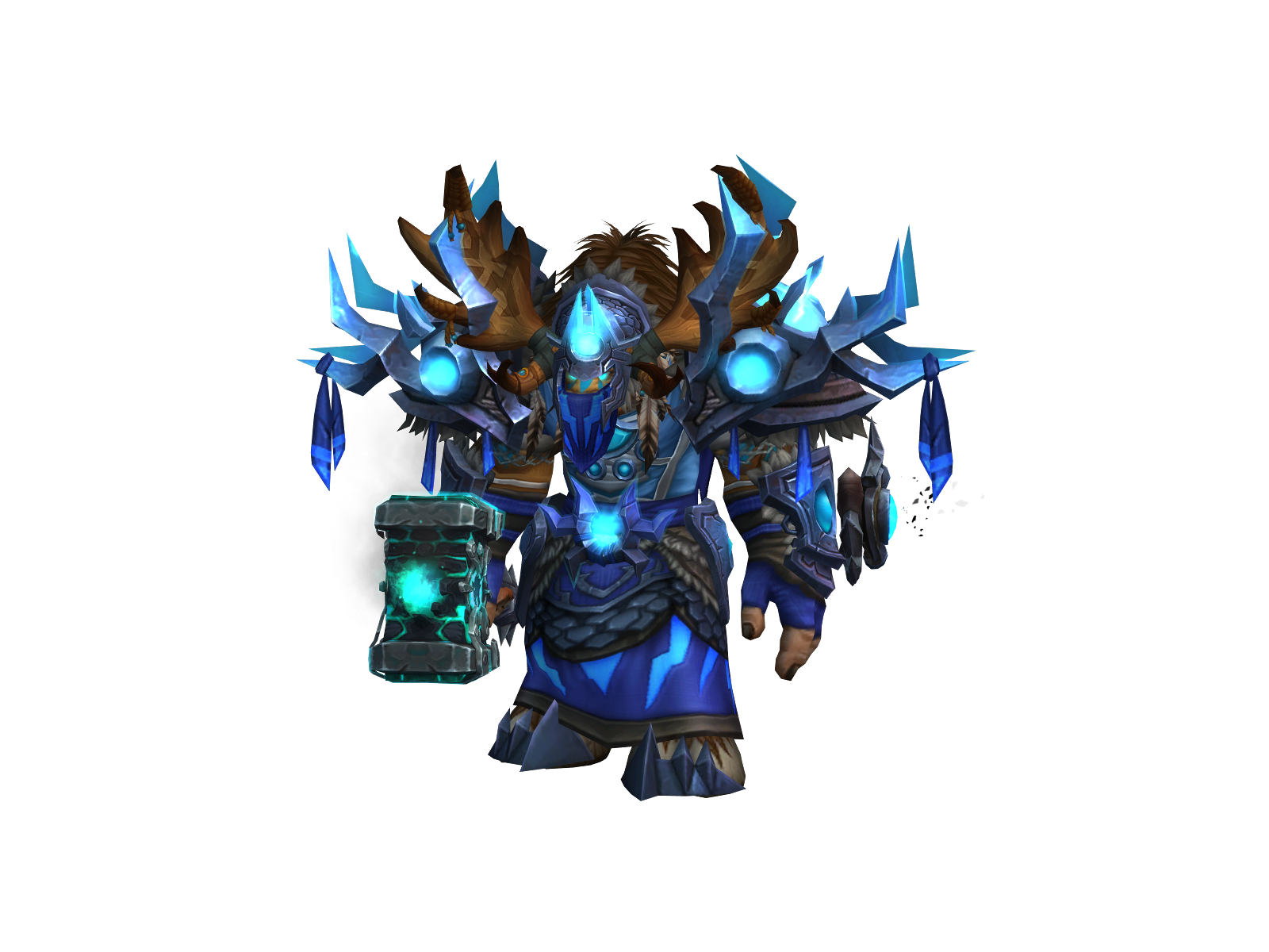 Триалшам 3D character render