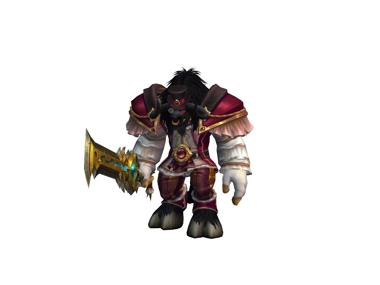 эклипсхорн 3D character render