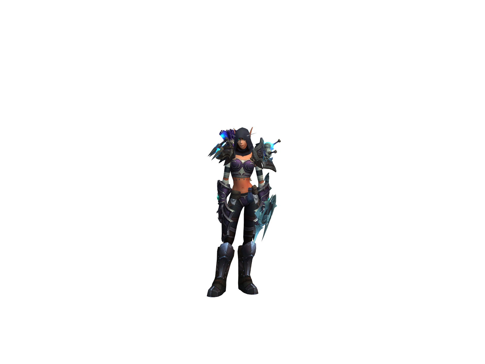 Ваншоттная 3D character render