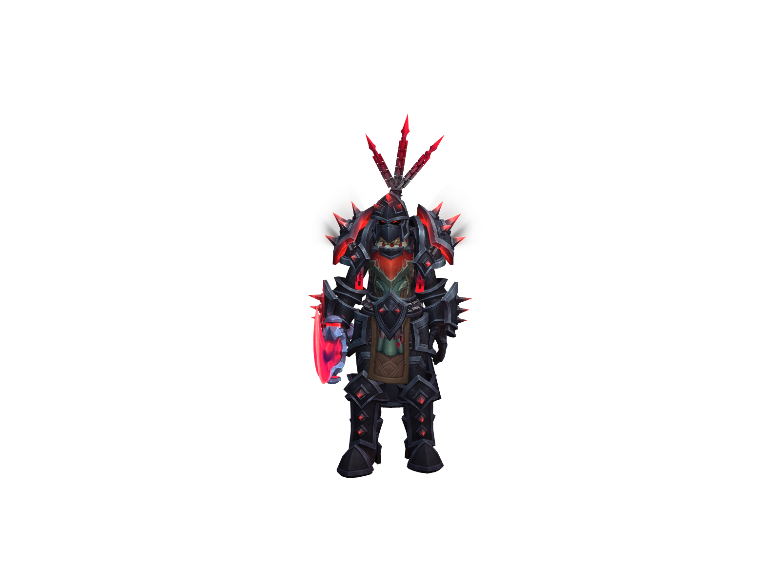 Орвард 3D character render