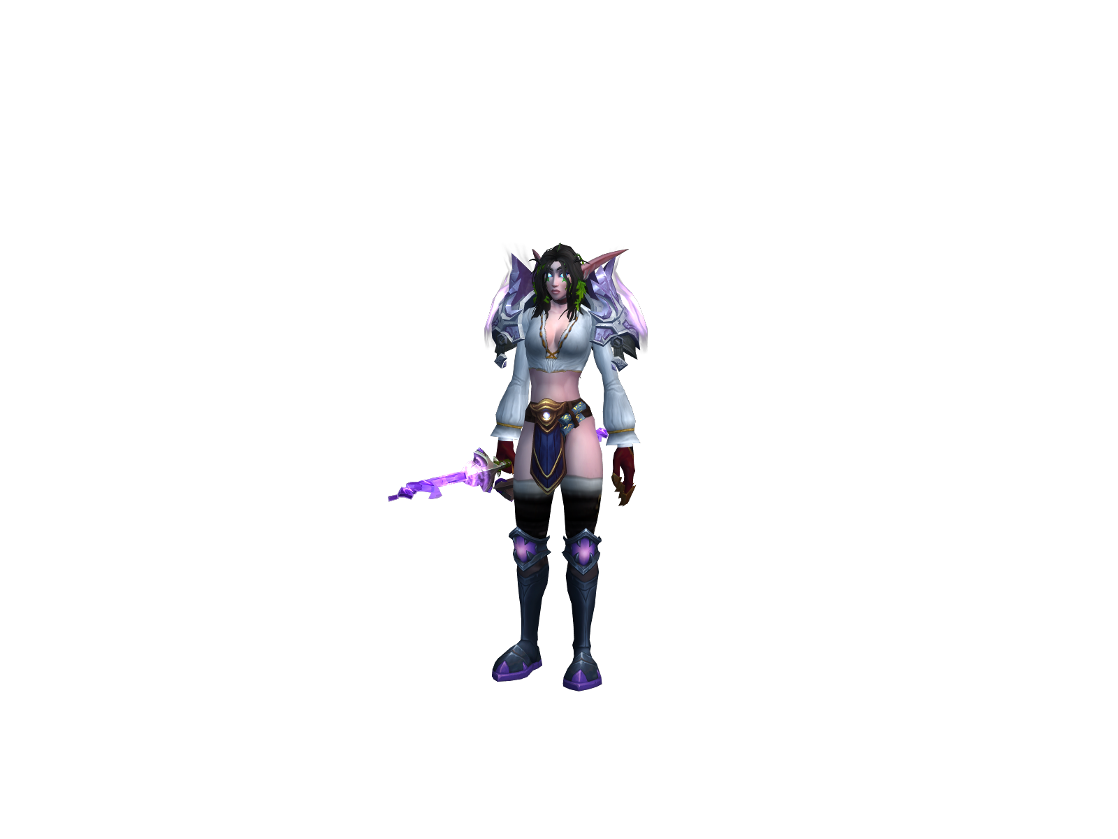 Илшаас 3D character render