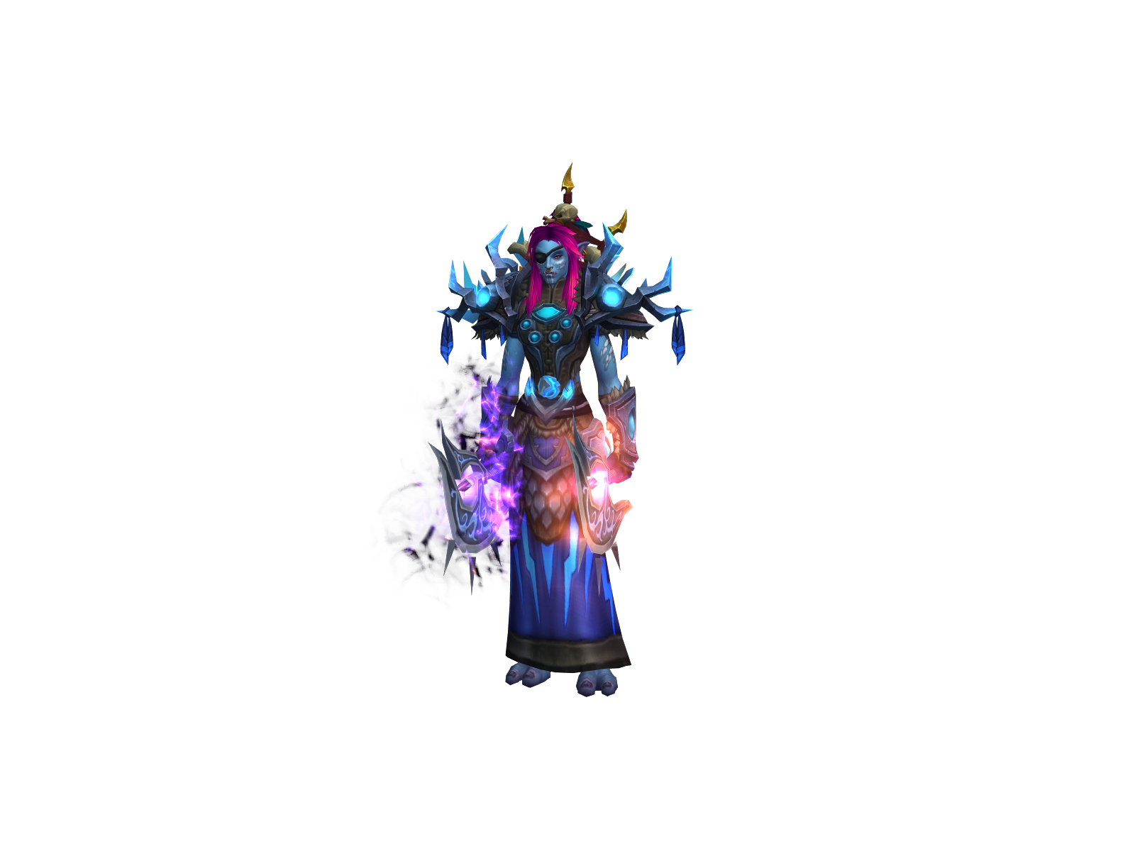 Труу 3D character render