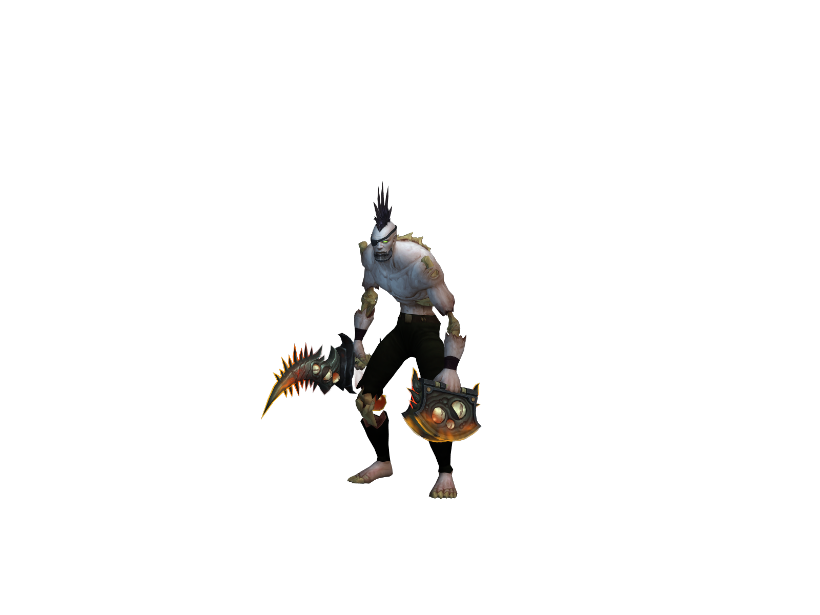 Душняк 3D character render