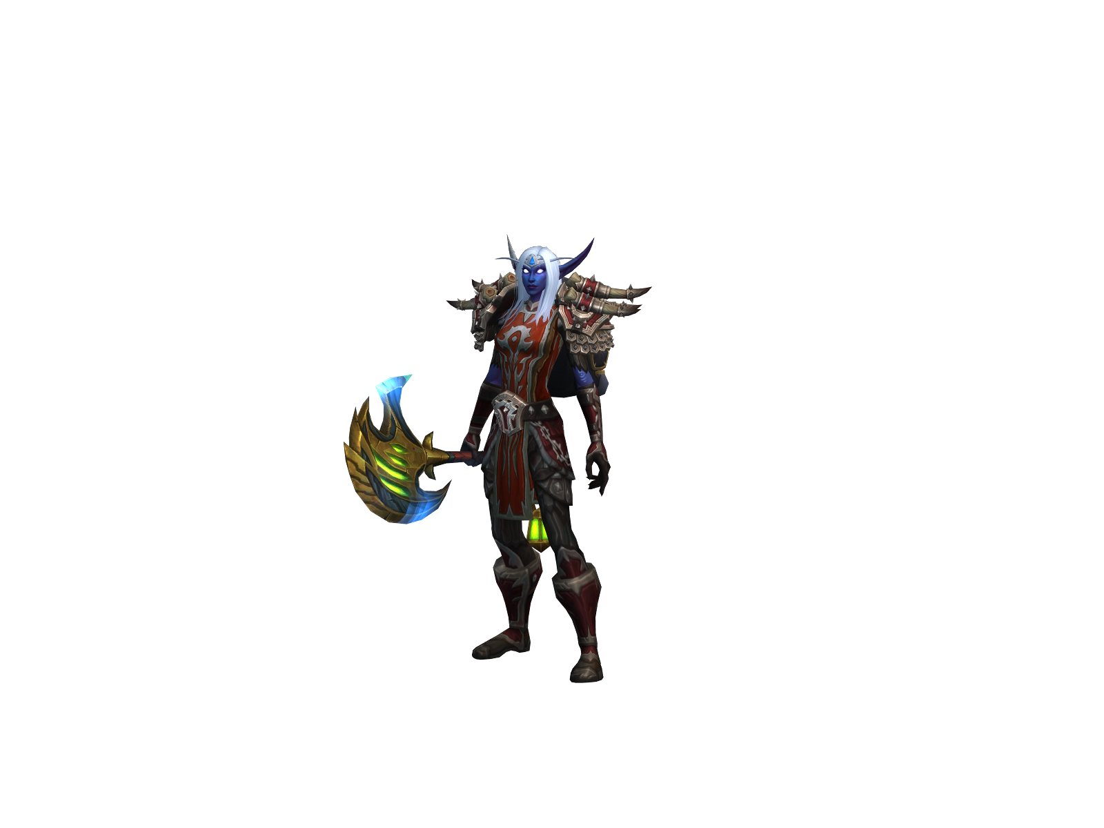 Манкуса 3D character render