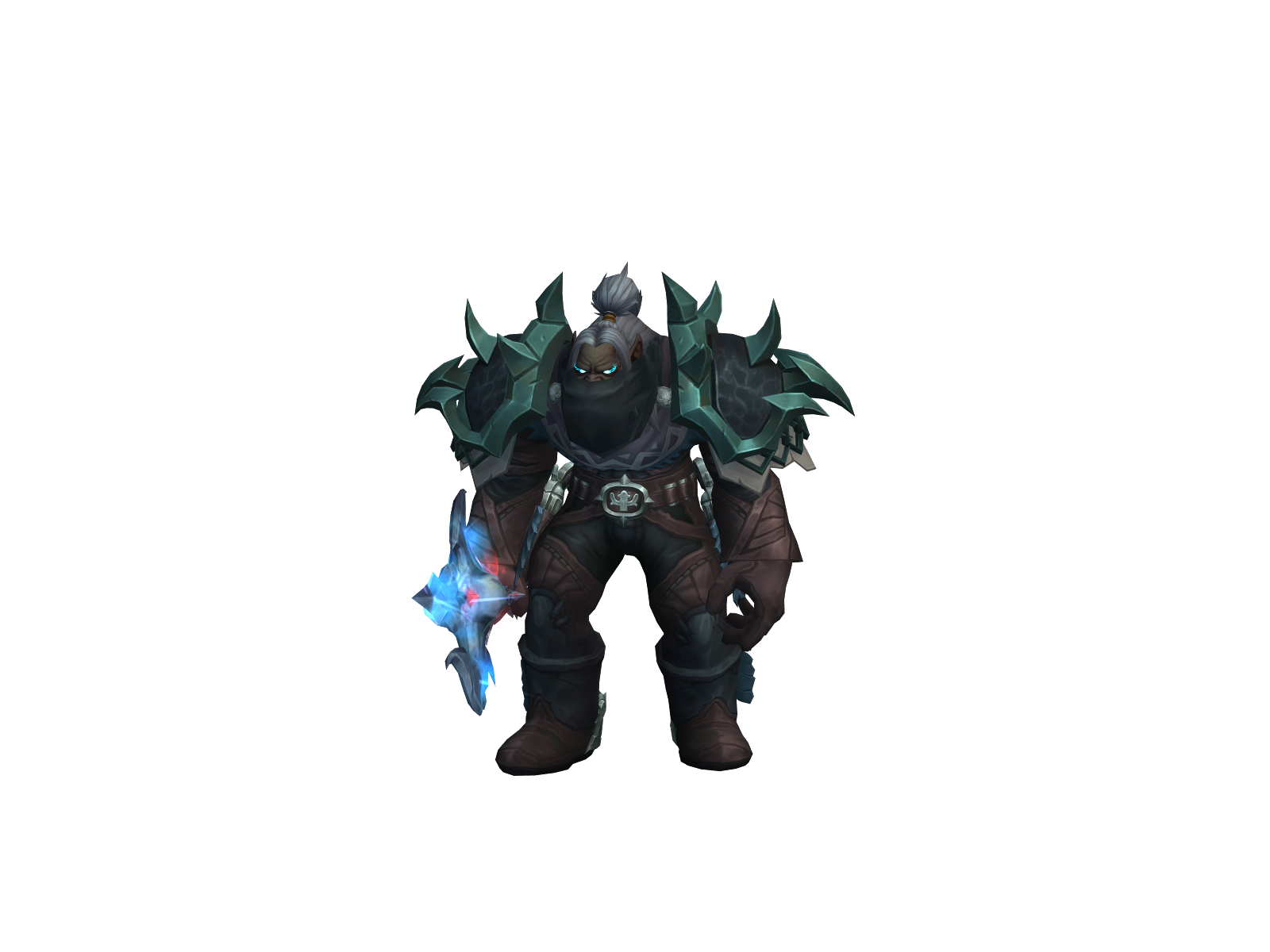Тельмрак 3D character render