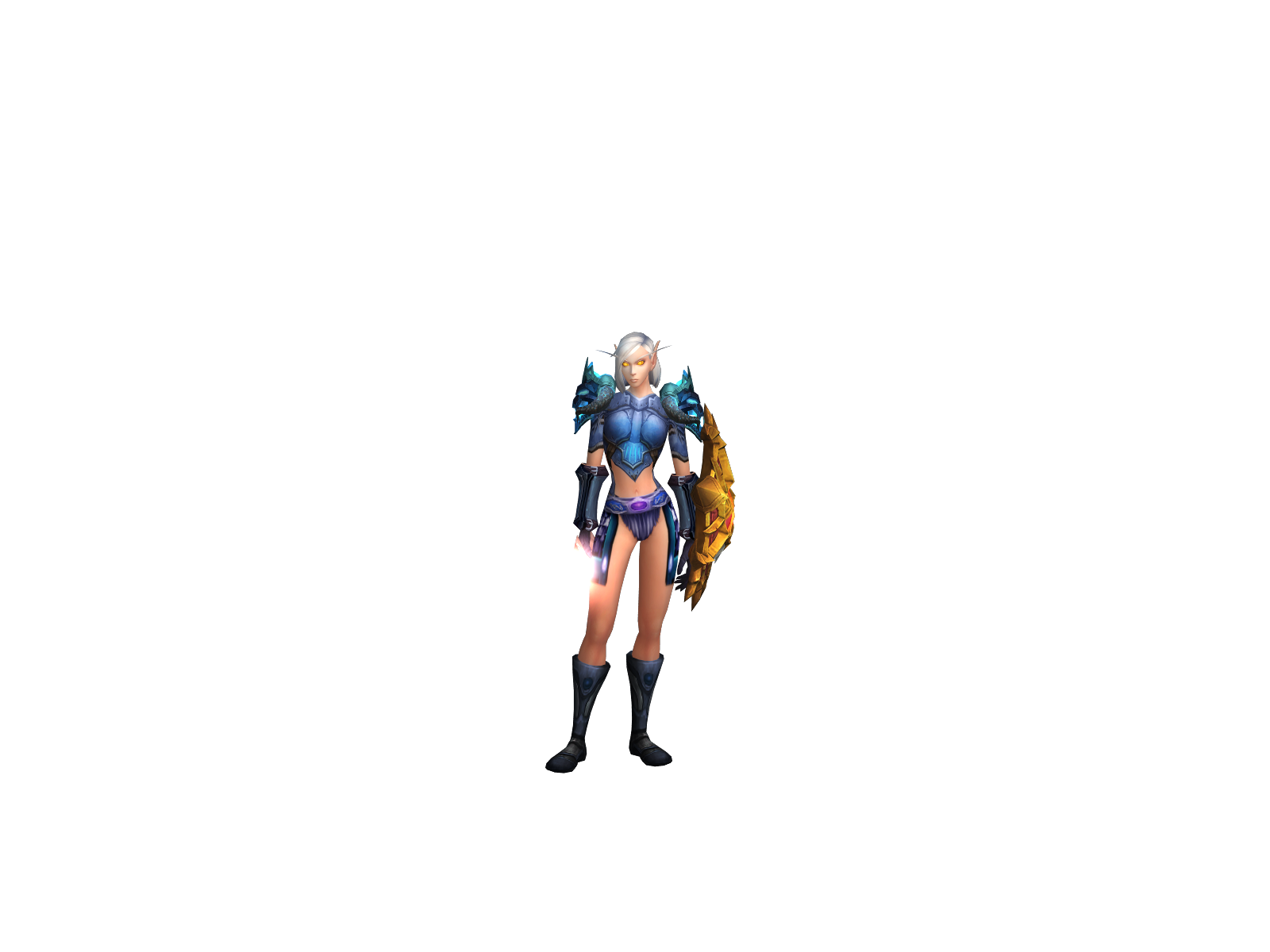 Царьказак 3D character render