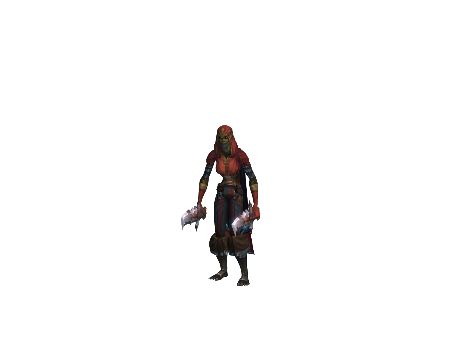 Криди 3D character render