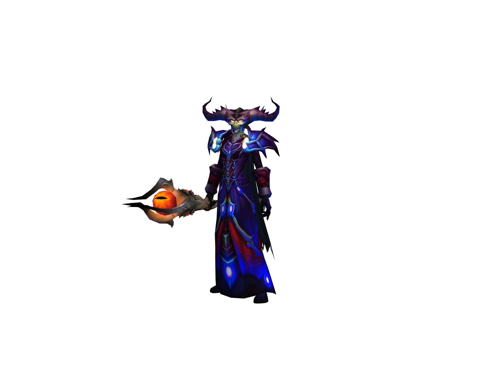 Хаосса 3D character render