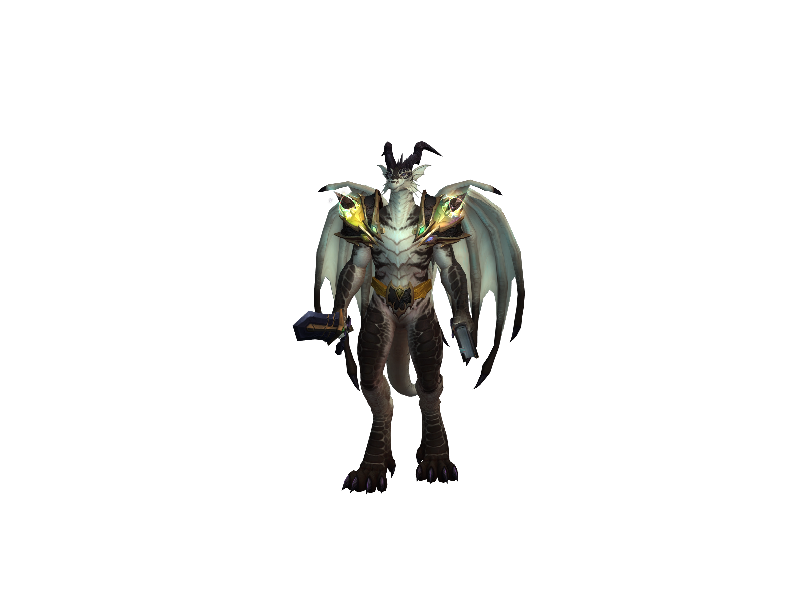 Полуночь 3D character render