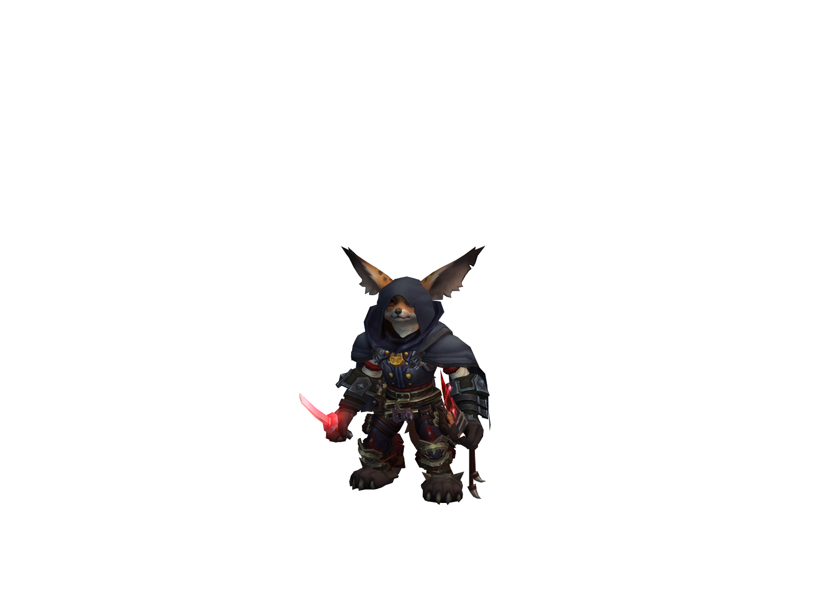 Вороватик 3D character render