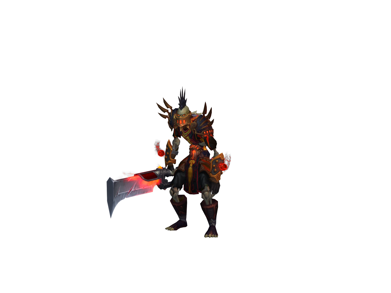 Тхэгык 3D character render