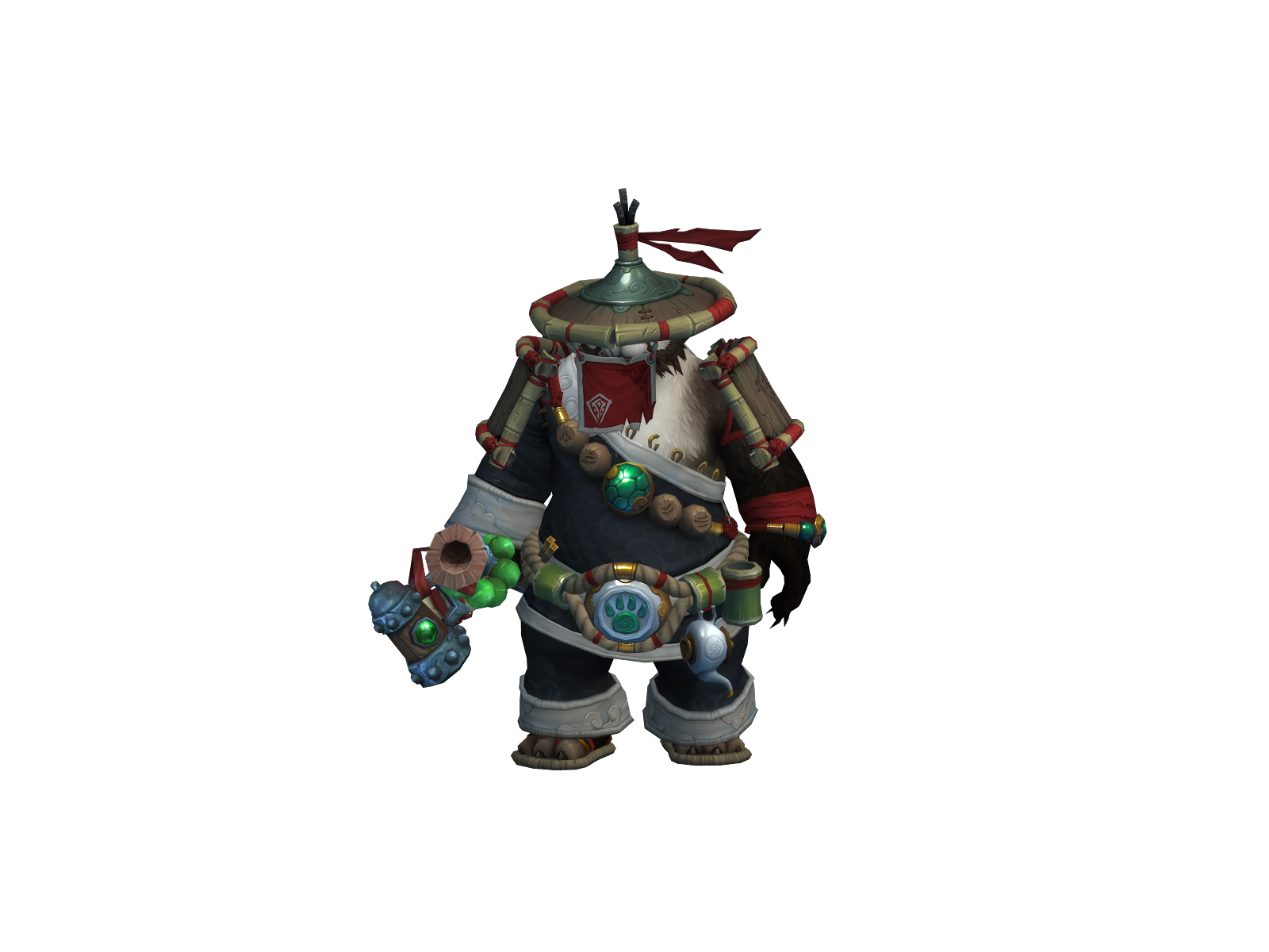 Шаоцзин 3D character render