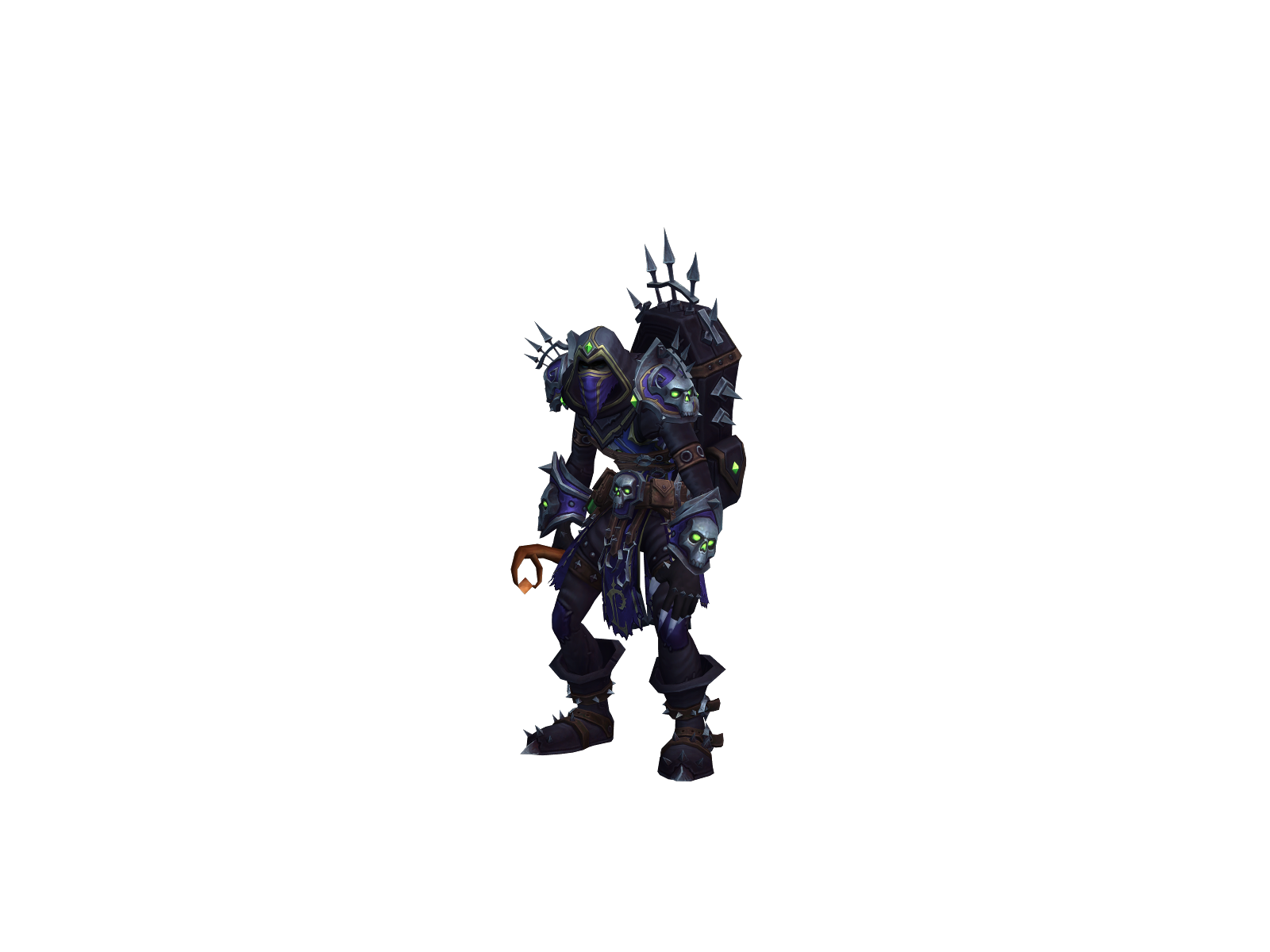 Такег 3D character render