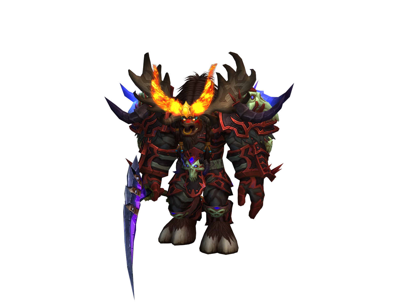 Дэмонишх 3D character render