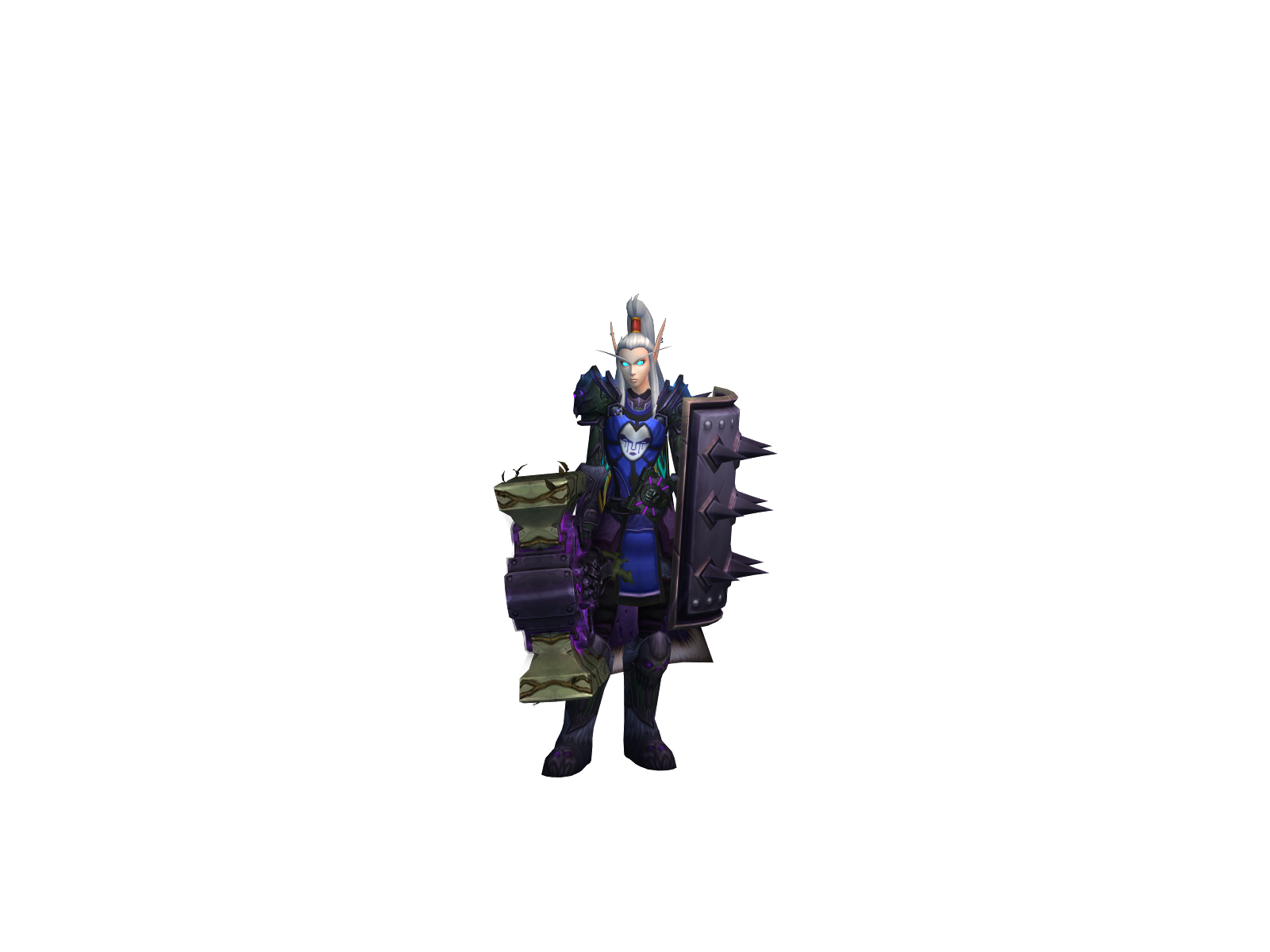 Кисаморто 3D character render