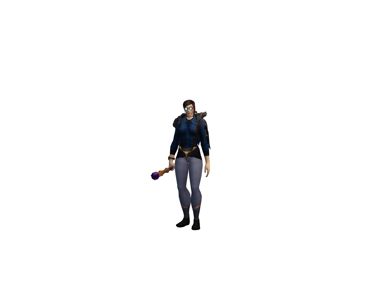 Хухухухуау 3D character render