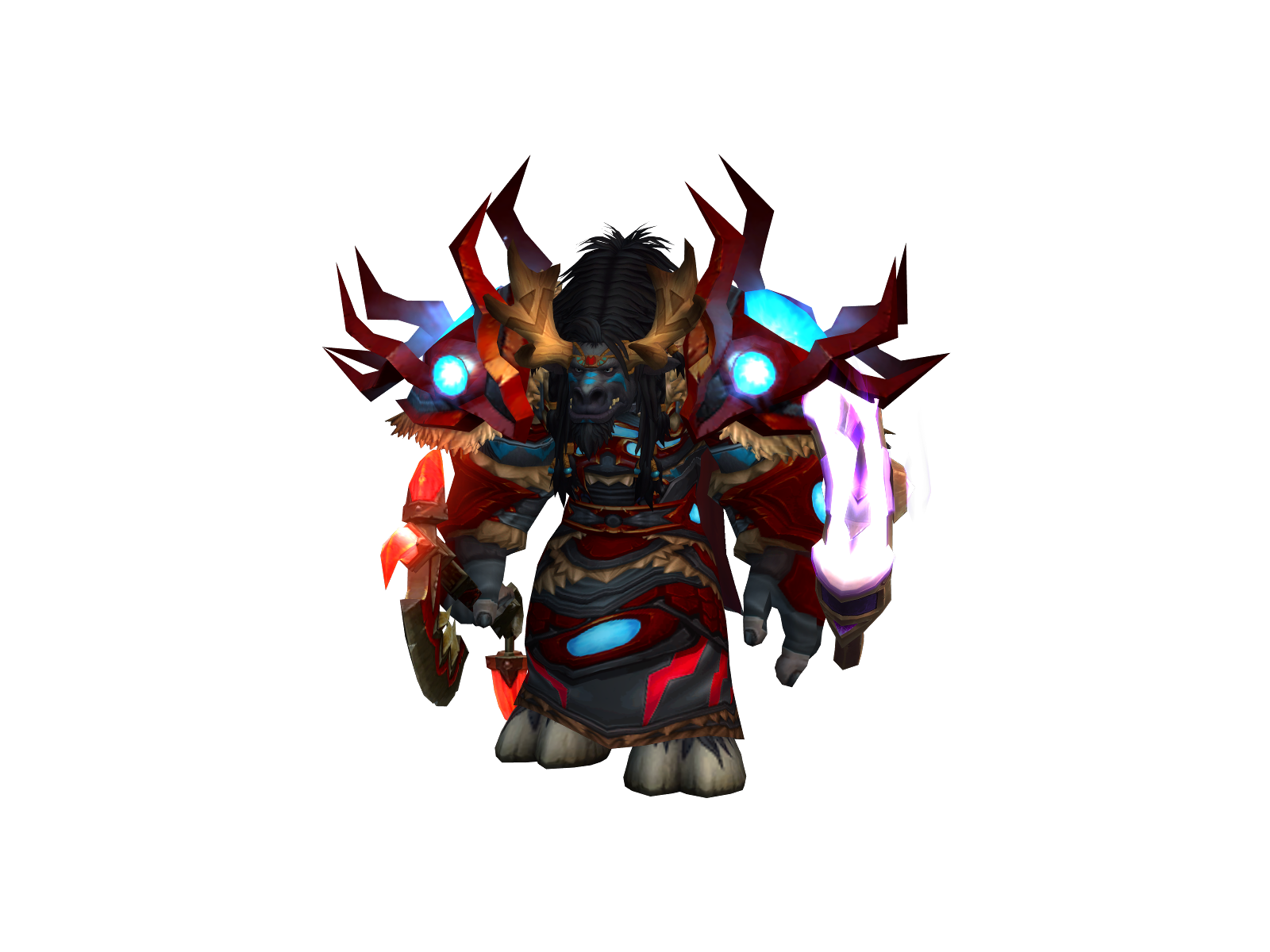 Штормбык 3D character render
