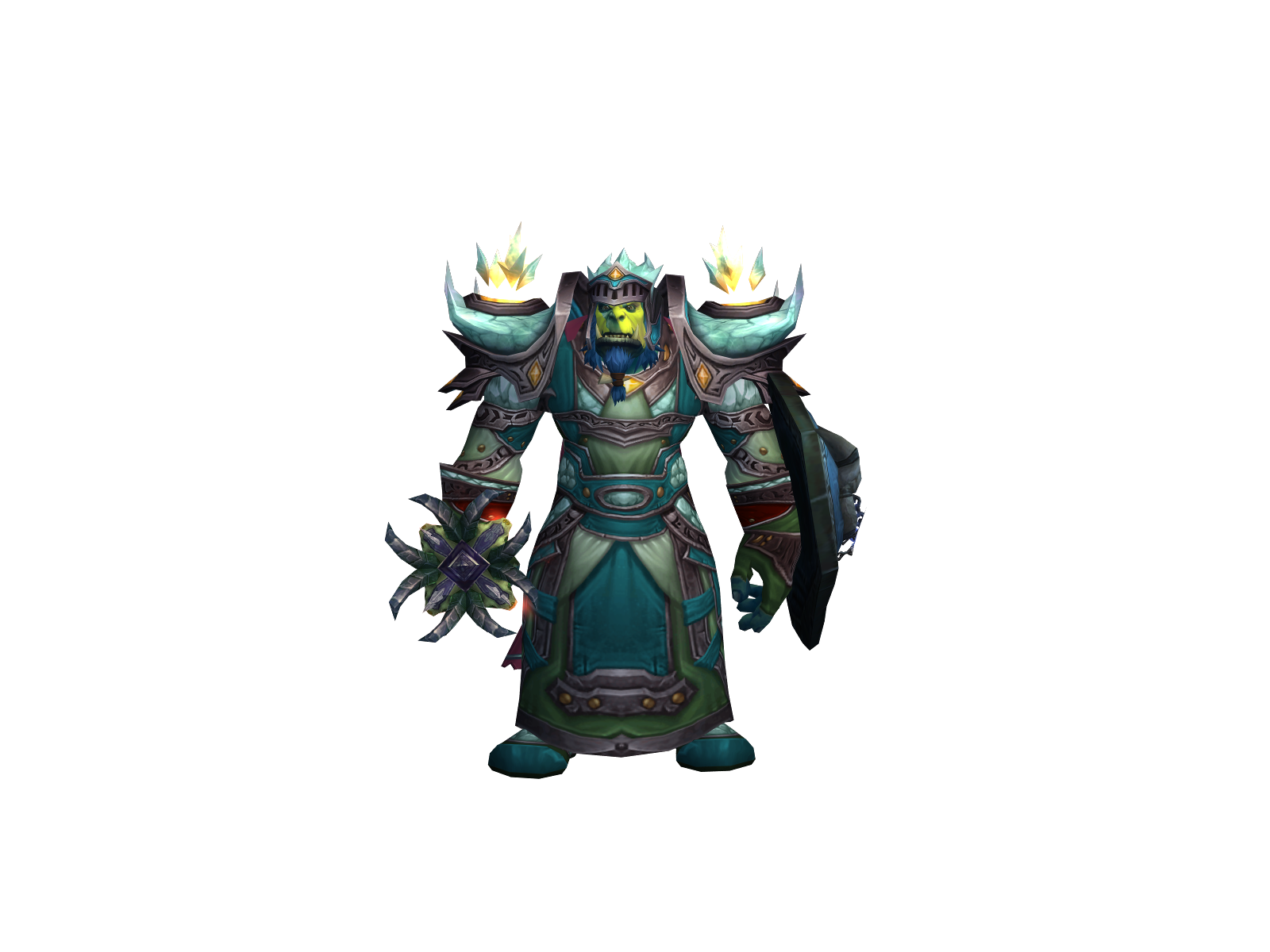 Никишама 3D character render