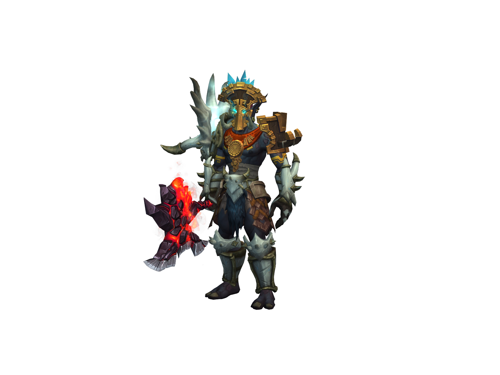 Скабейатрак 3D character render