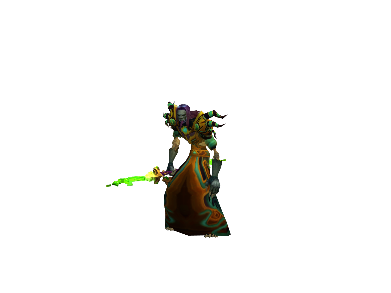 Нйлэйссенарй 3D character render