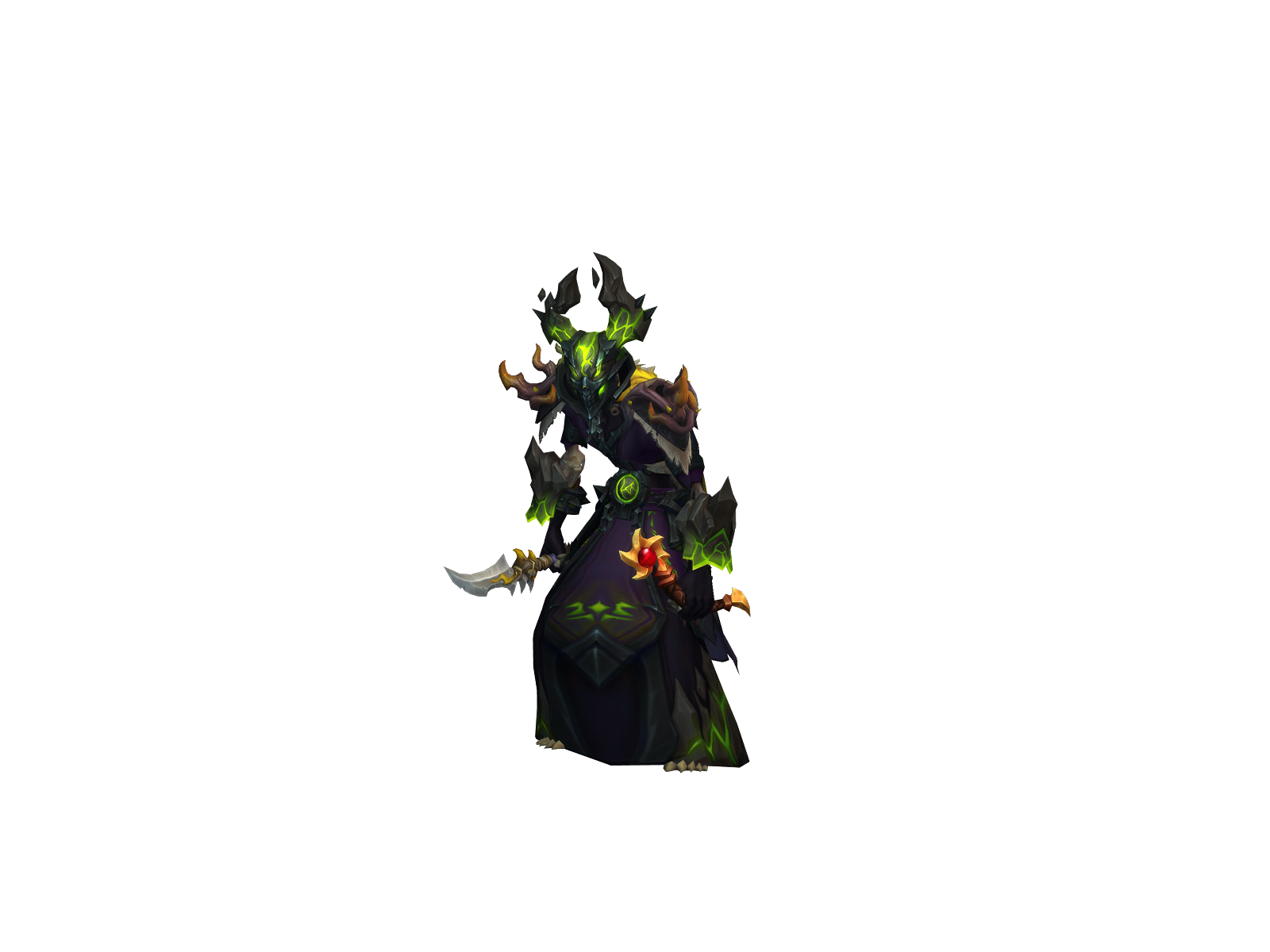 Иитовец 3D character render
