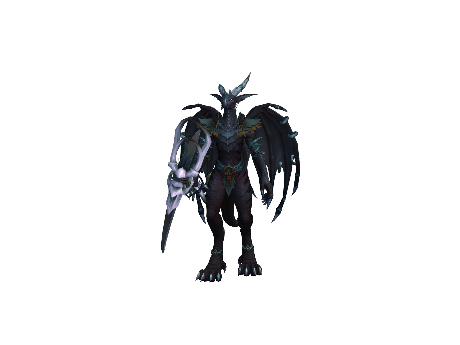 Анаврина 3D character render