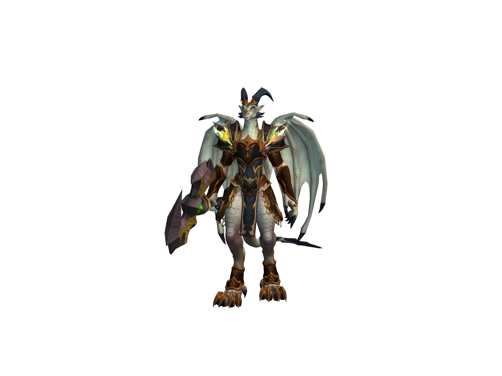 Блэкмакарти 3D character render