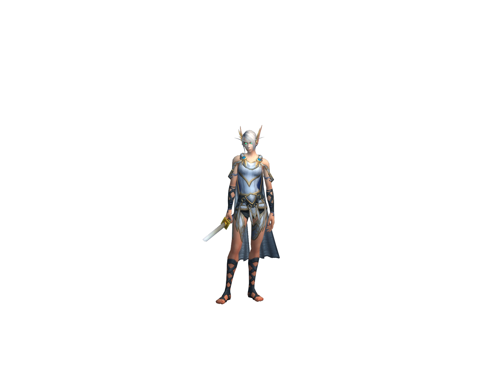 Незерхэвен 3D character render