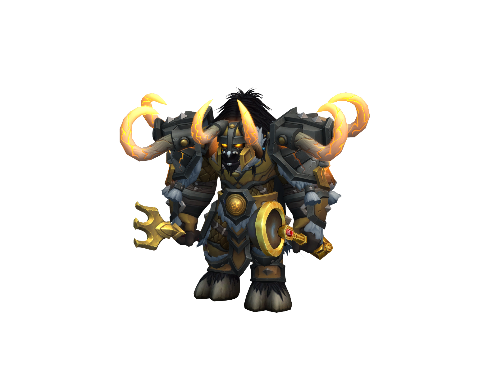 Котлет 3D character render