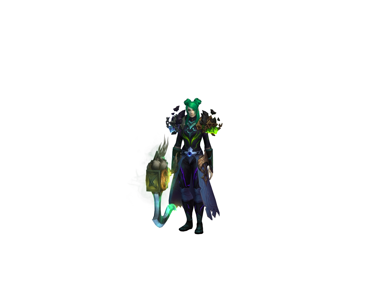 Эджи 3D character render