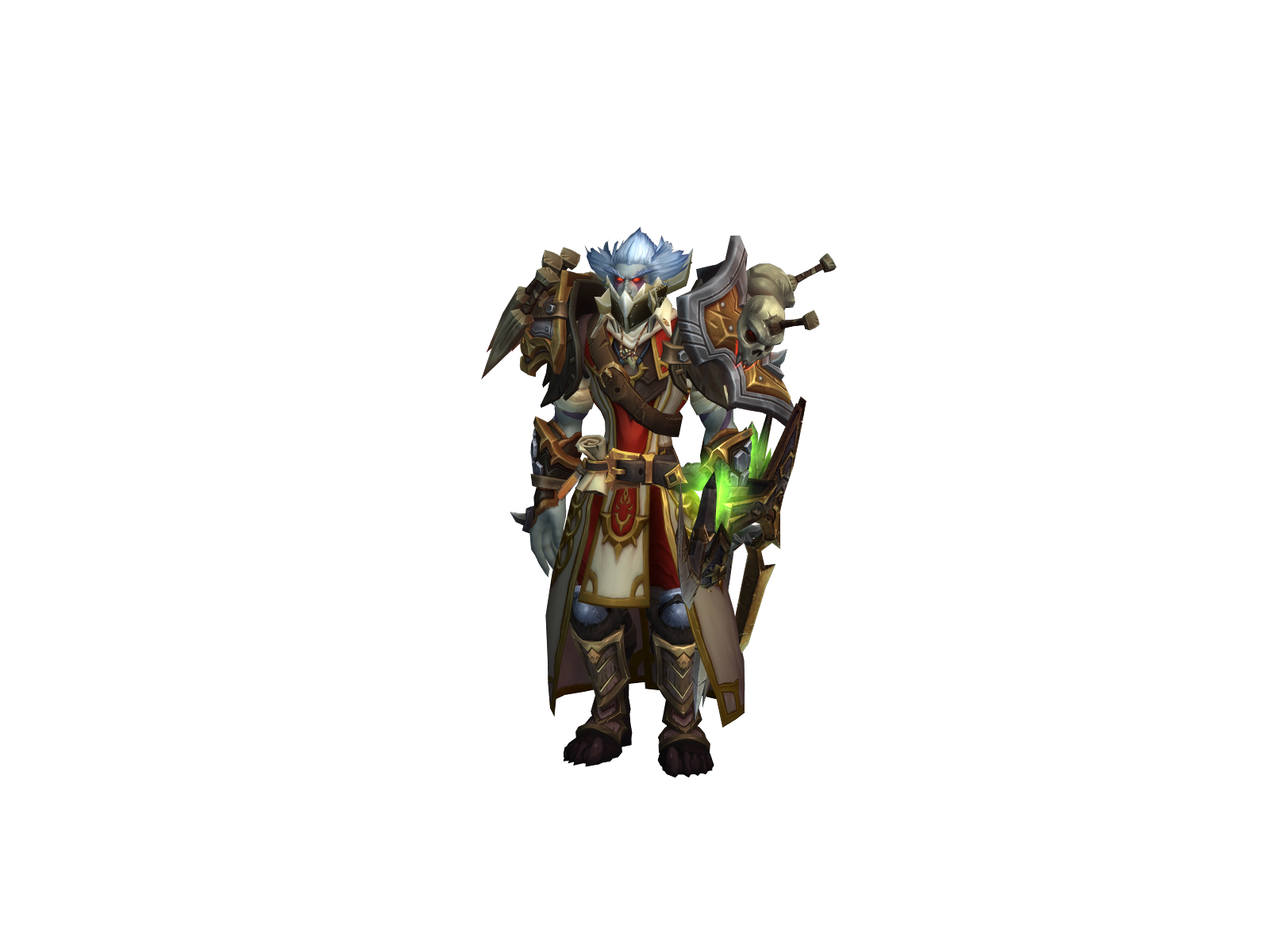 Сильвиус 3D character render