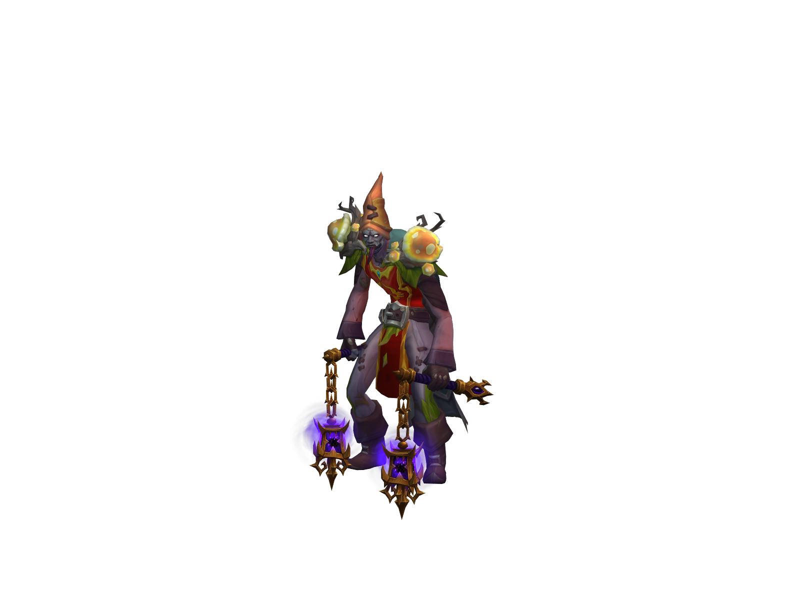 Пневмоштык 3D character render