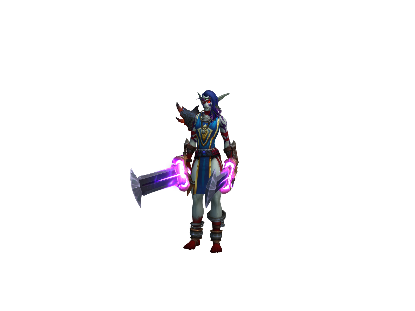 Раернес 3D character render