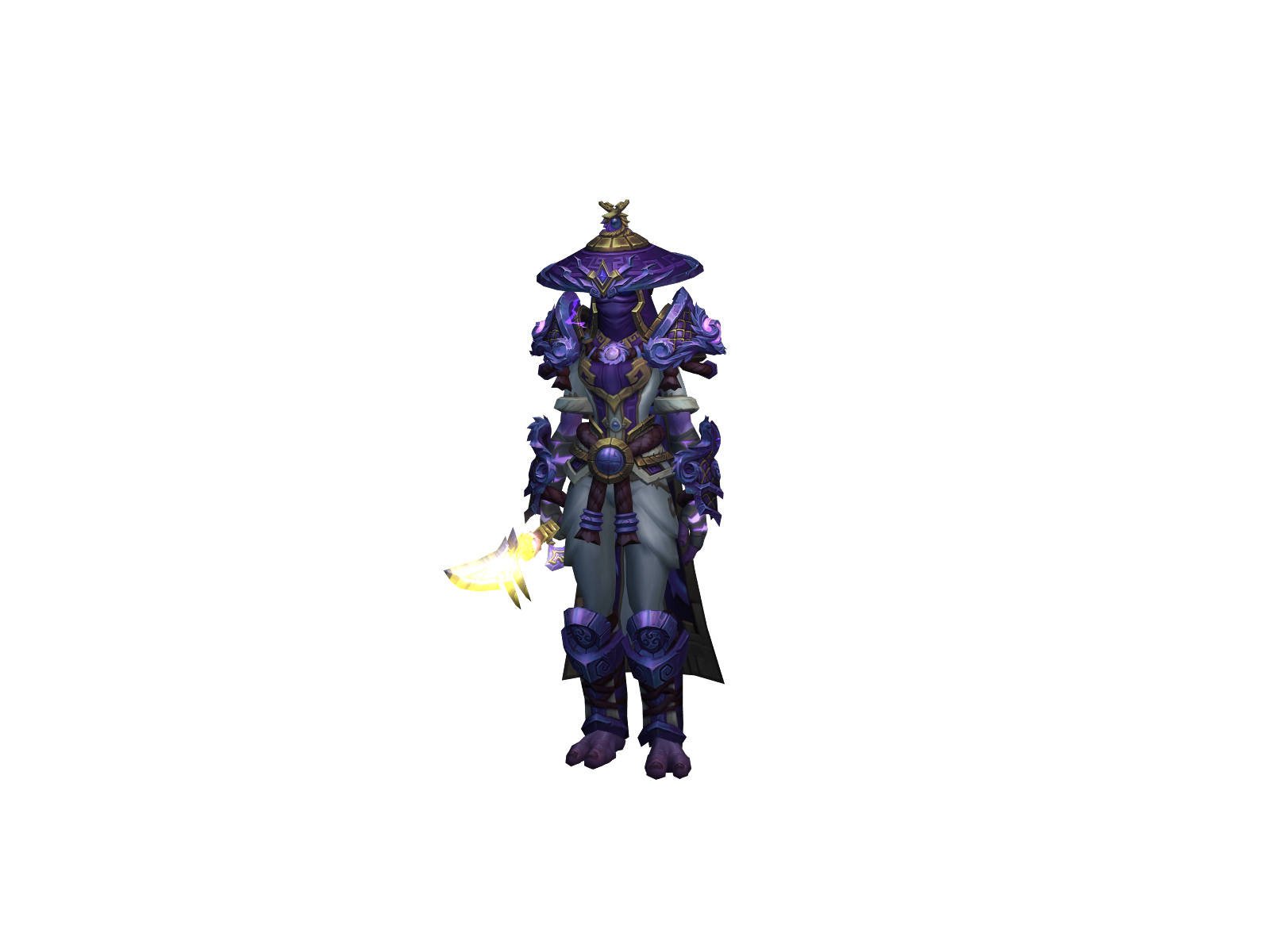 Кашака 3D character render