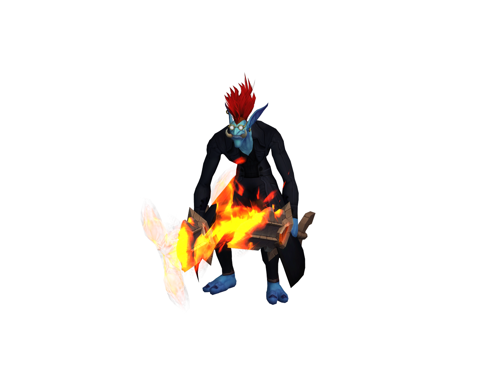 Русяберсерк 3D character render