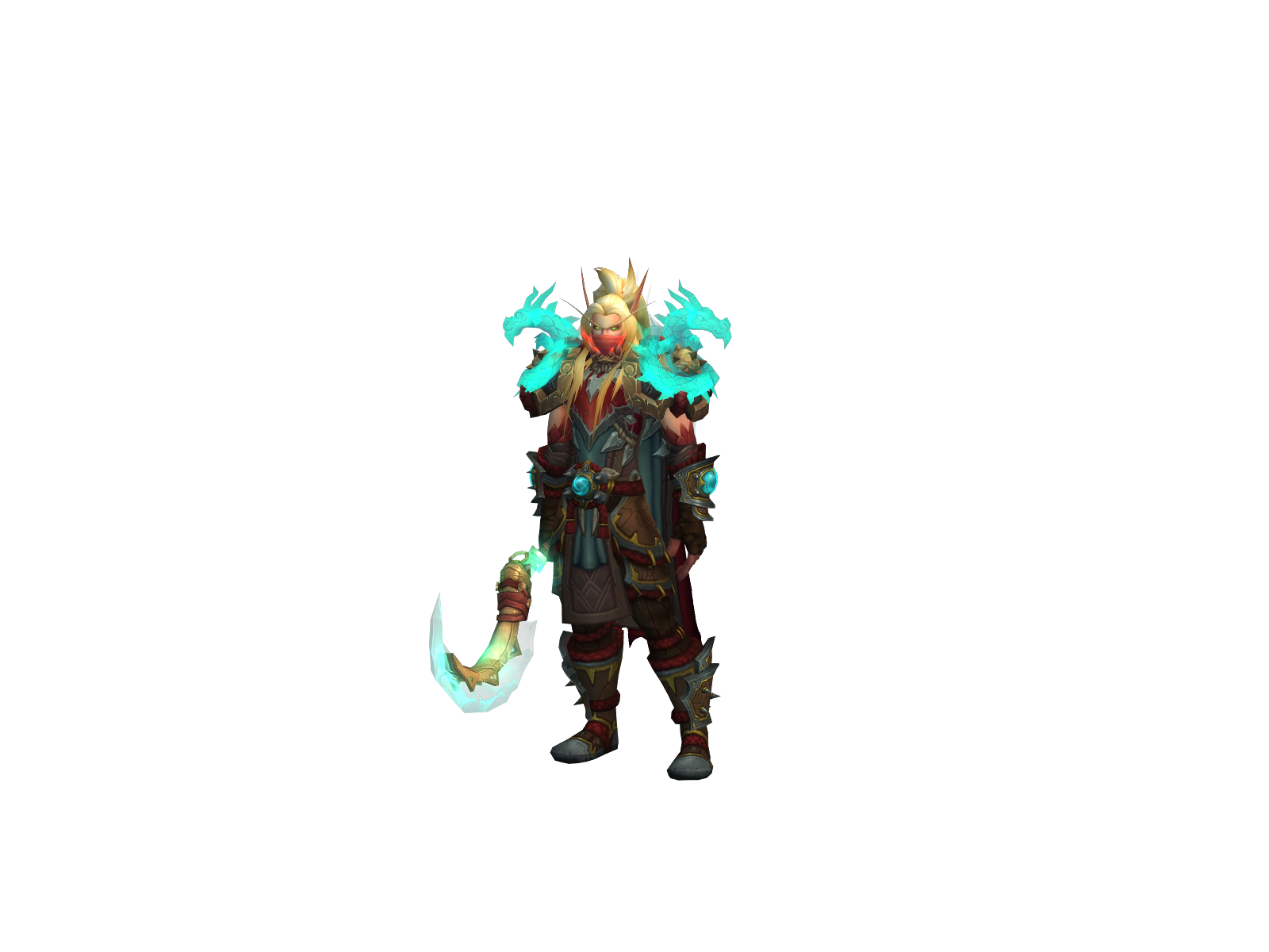 Раваэль 3D character render