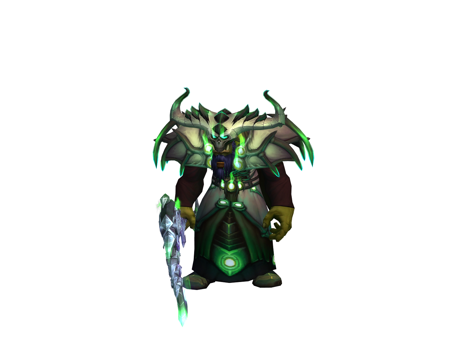 Узульфарас 3D character render