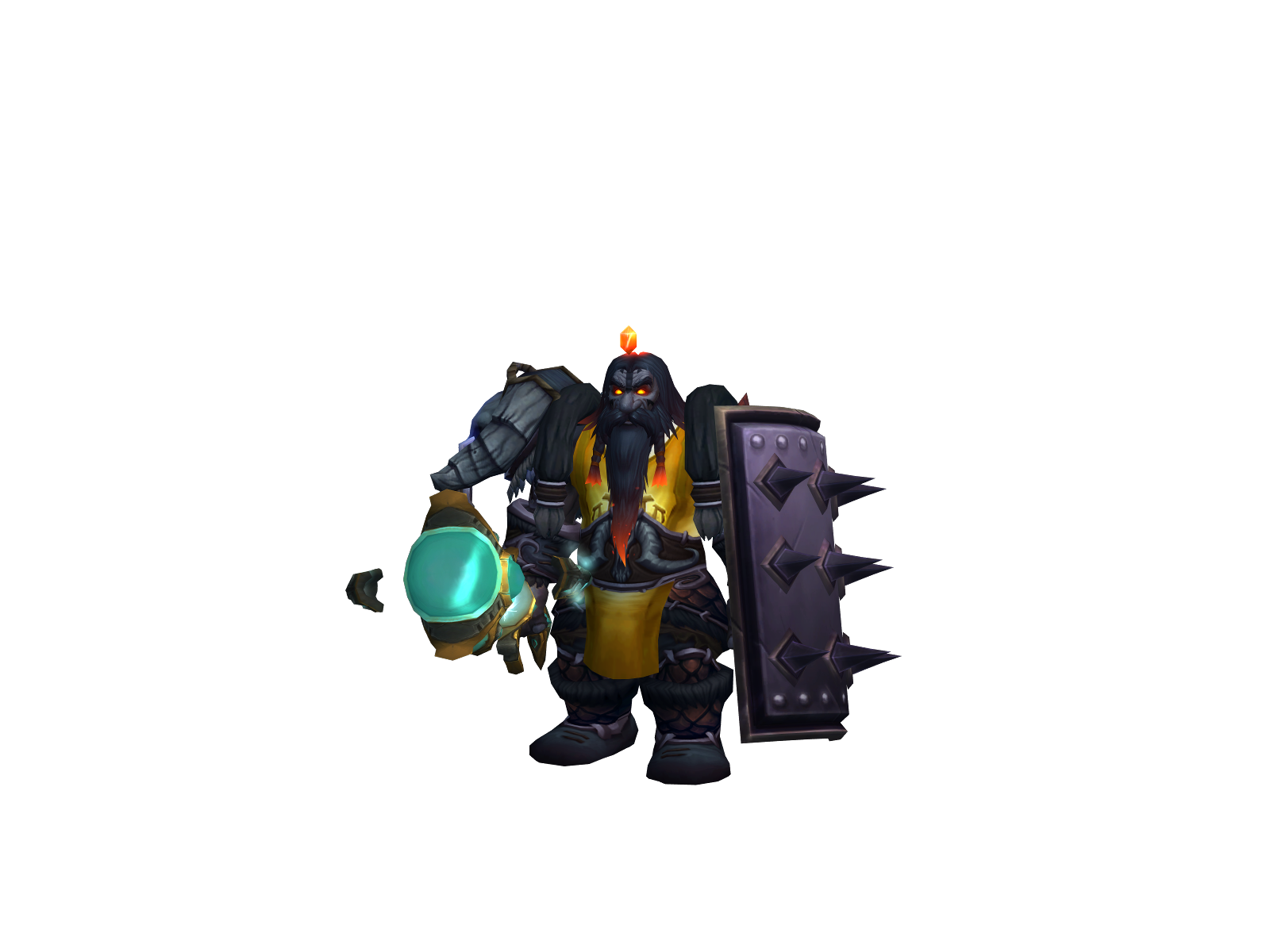 Вайкериес 3D character render