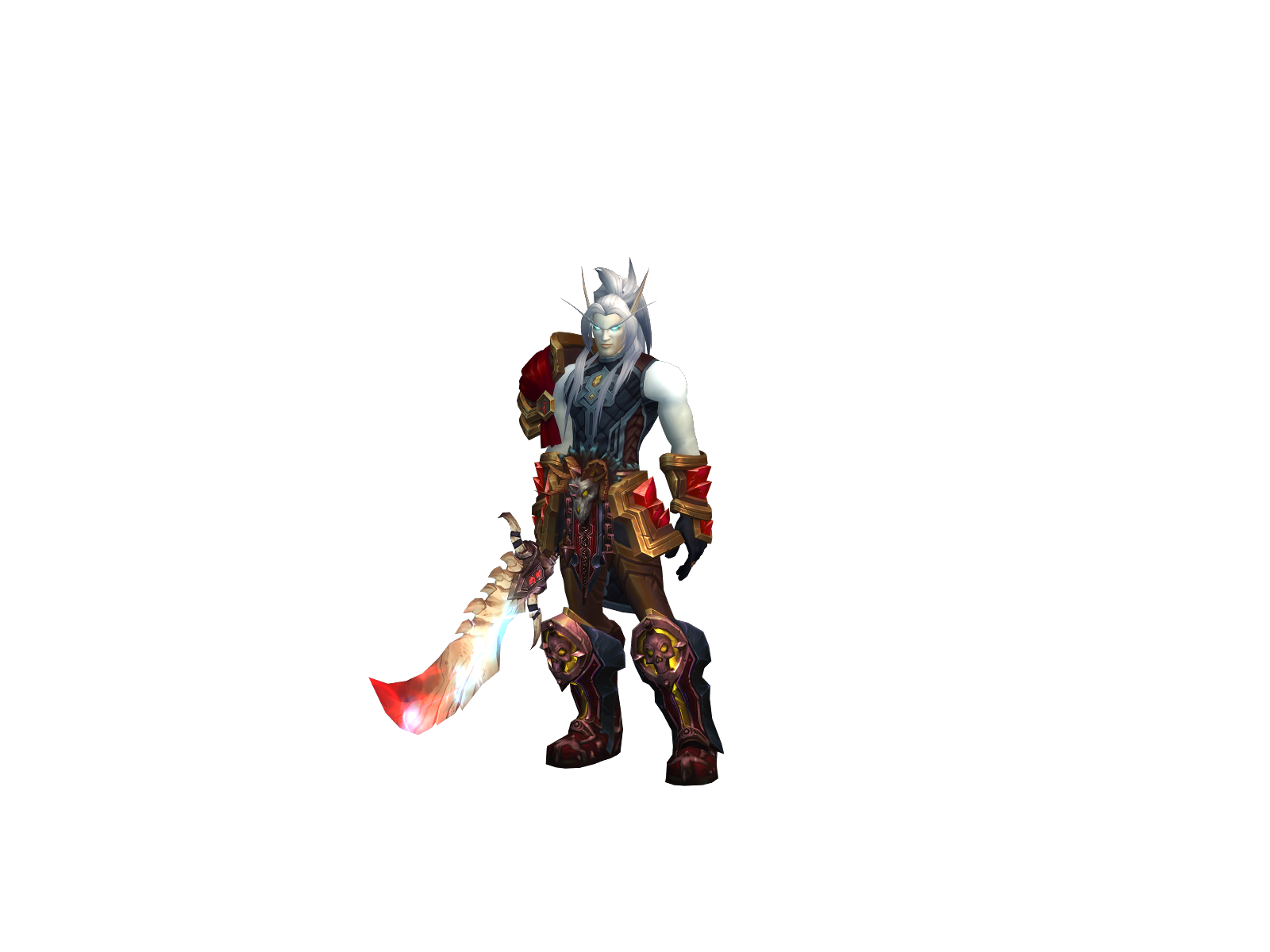 Вилореан 3D character render